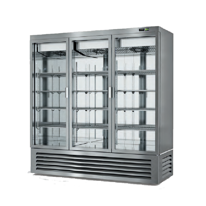 Armoire refrigeree negative extra fine portes vitrees