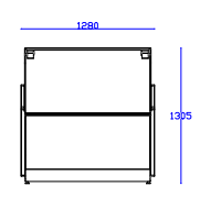 Comptoir traditionnel refrigere koniska schema
