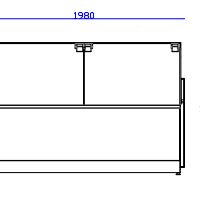 Comptoir traditionnel refrigere valoa schema