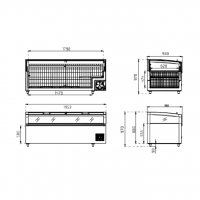 Dimensions bac ilot bi temperature crystal