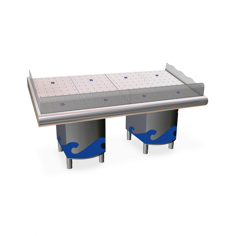 Etal a poissons avec support EMIR 1950