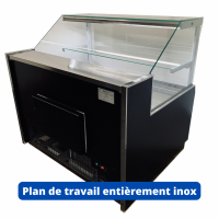 Plan de travail entierement inox