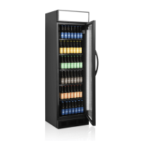 Vitrine a boissons avec fronton lumineux 1