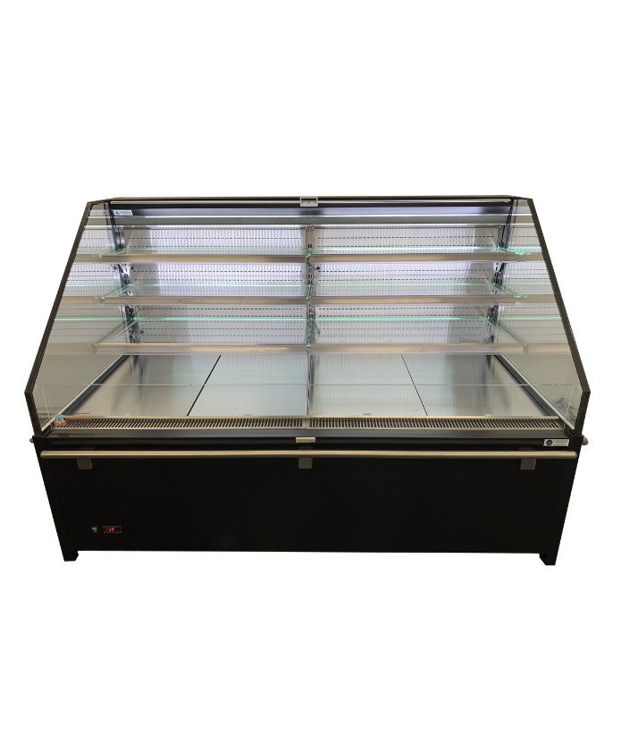 Vitrine refrigeree semi verticale 3 niveaux milano 1