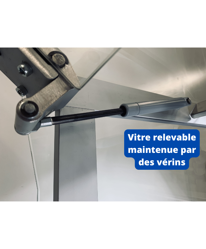 Vitrine refrigeree traditionnelle chargement facile