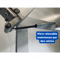 Vitrine refrigeree traditionnelle chargement facile