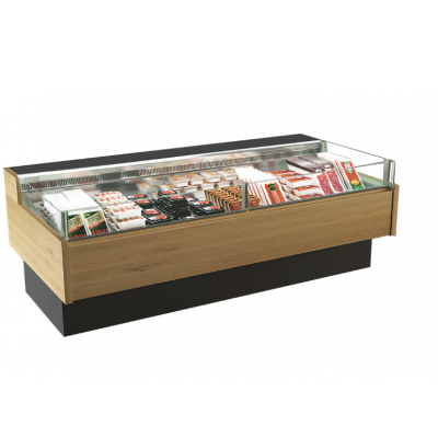 Vitrine refrigeree traditionnelle libre service bio stille miniature